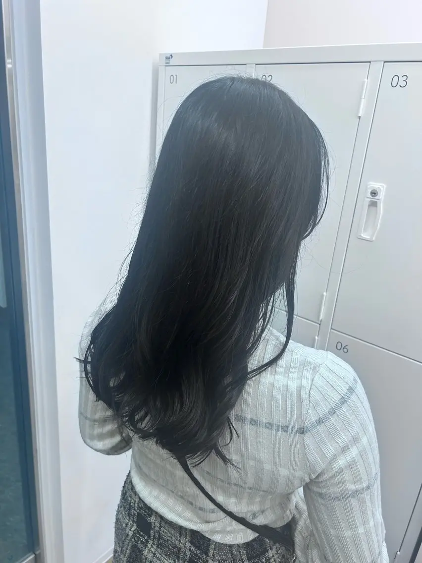 ロング カラー レイヤーカット カット ヘアカラー トリートメント Nanaha /レイヤーカットのヘアスタイル