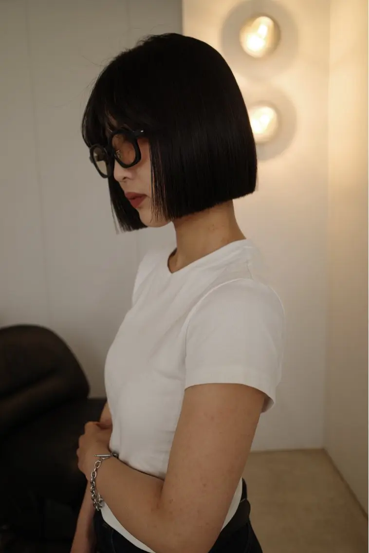 【平日2名様限定】カット+ストレート+クイック髪質改善トリートメントの写真