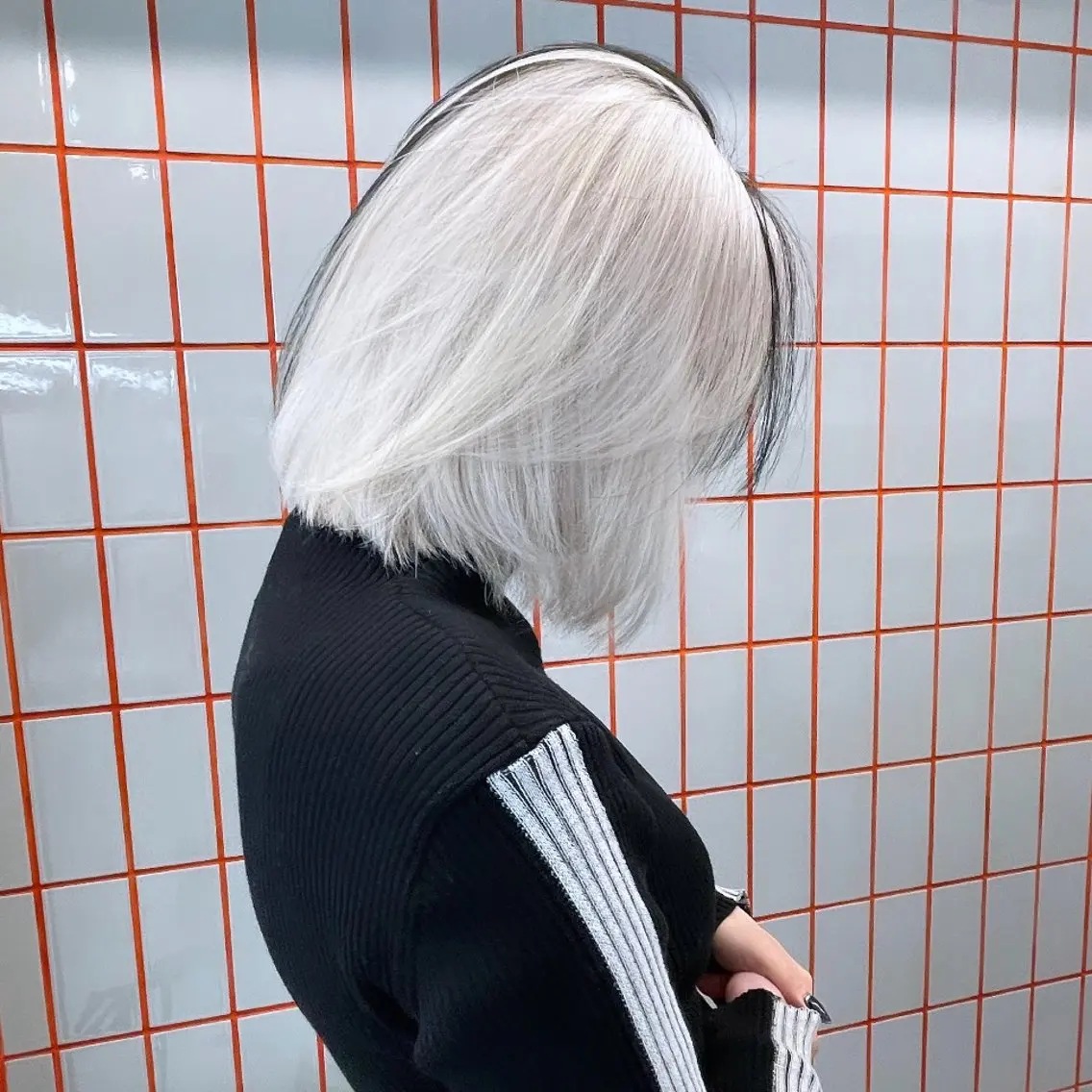 ショート カラー 💍ダメージ最小限 ブリーチ/ちさと💍のヘアスタイル