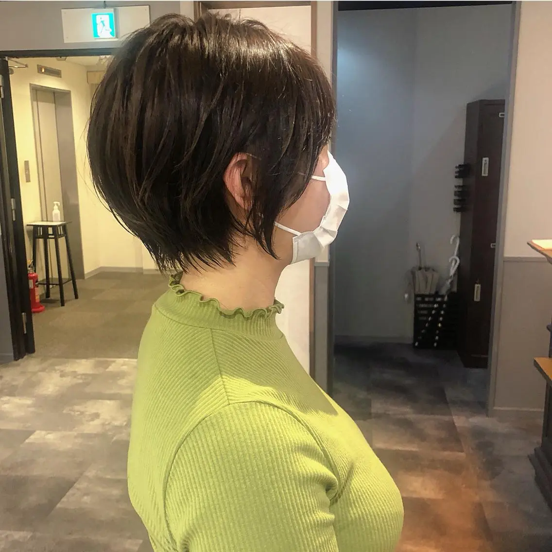 ショート カラー カット ヘアカラー トリートメント ショート・ボブ🍎 ナカノユウキのヘアスタイル