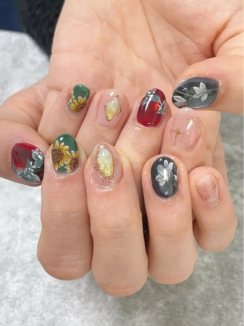 ネイル ハンドネイル FIORITURA aiのネイルデザイン