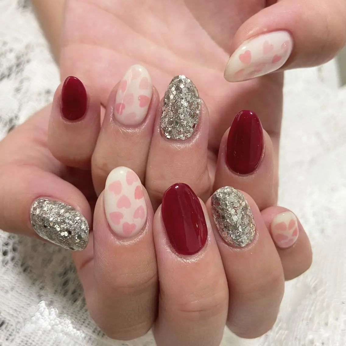 ネイル ラメ(グリッター) ハンドネイル nail salon M'U【エムユー】のネイルデザイン