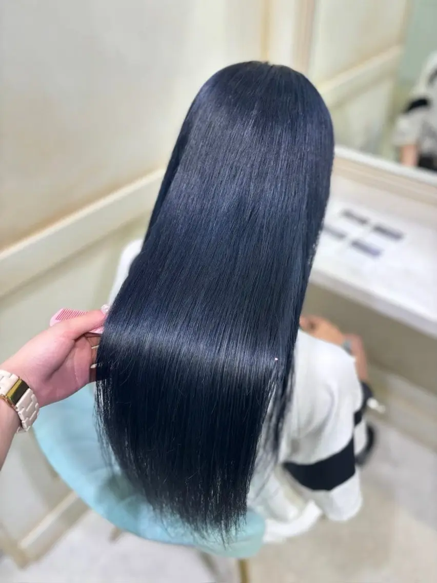 カラー ヘアカラー トリートメント 💙透明感艶カラー/ ゆうな💙のヘアスタイル