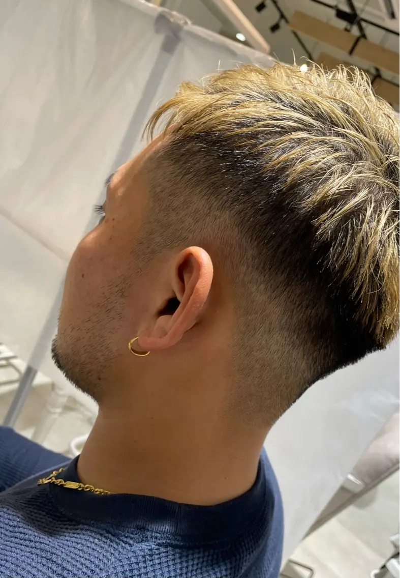 ショート メンズ カット 浦野 龍太のヘアスタイル