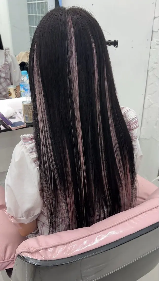 ロング エクステ 中村 海星のヘアスタイル