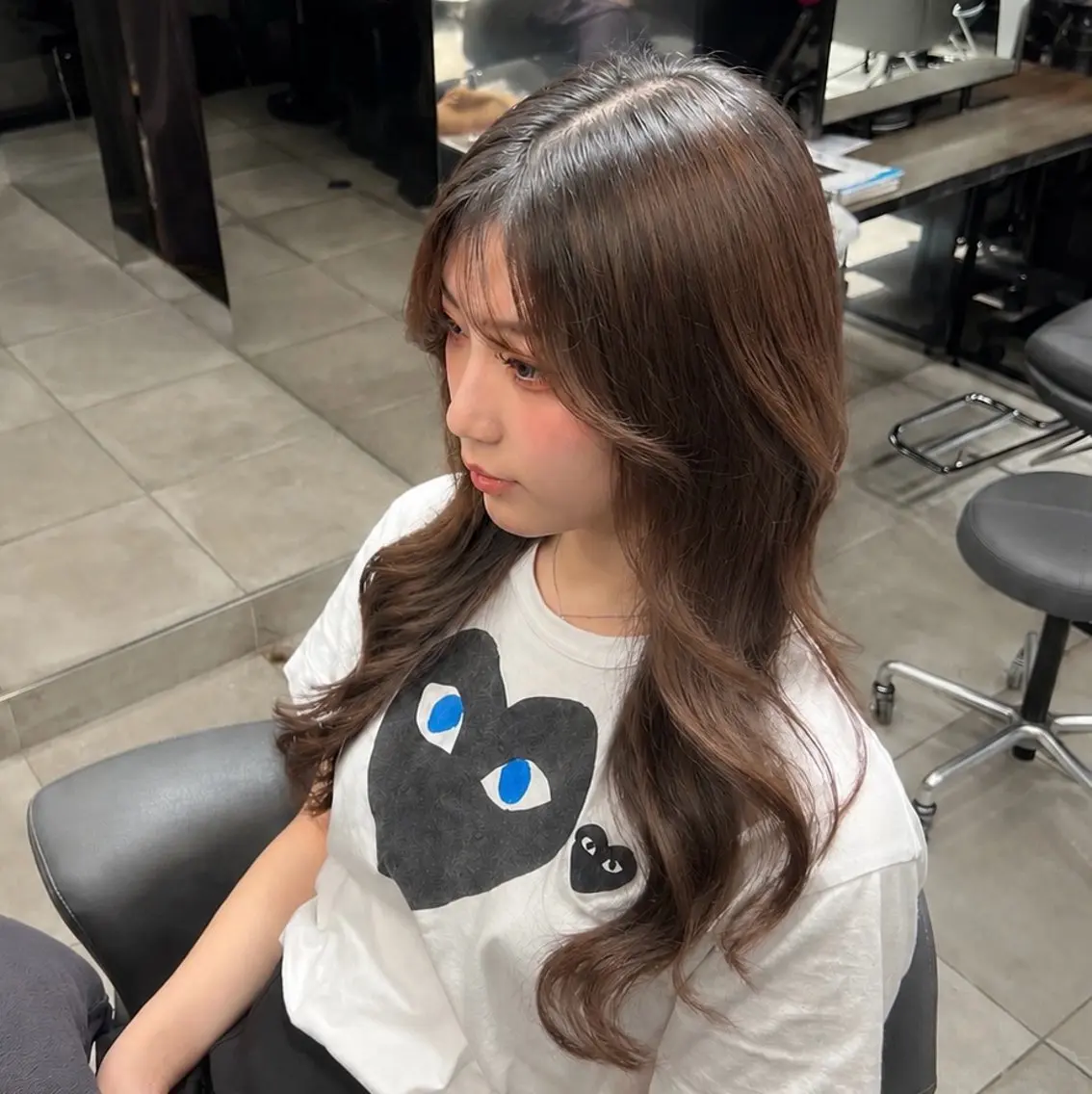 ロング 🫧透明感カラー 艶髪MAYA🎀のヘアスタイル