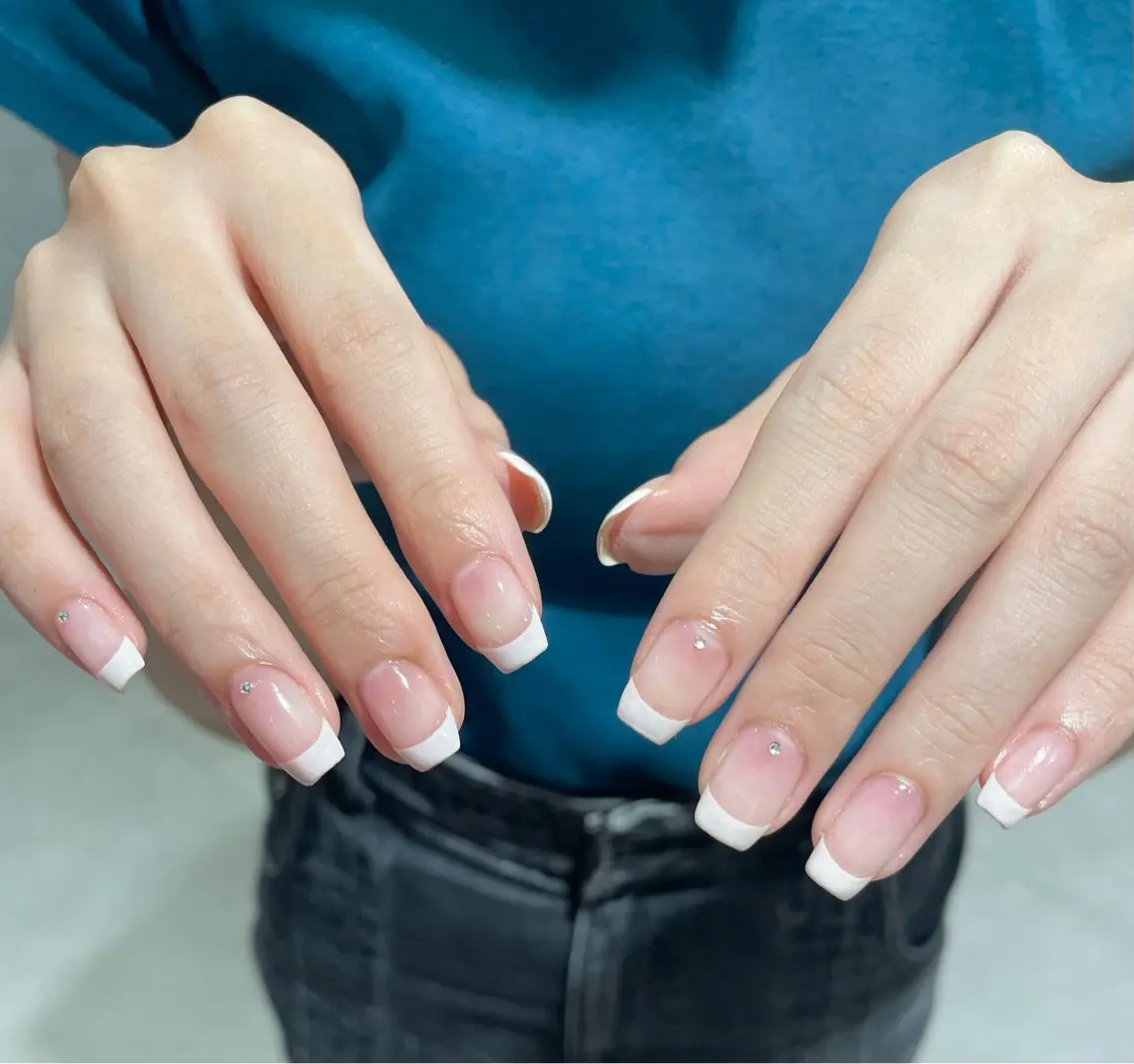 〈オフあり〉フレンチネイル💅の写真