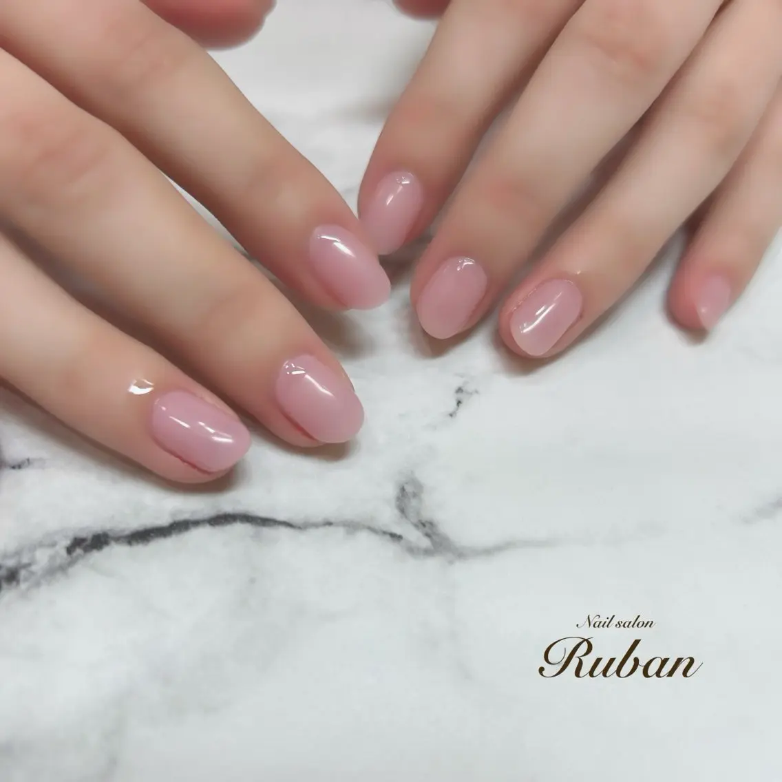 ネイル ワンカラーネイル Nail salon Rubanのネイルデザイン