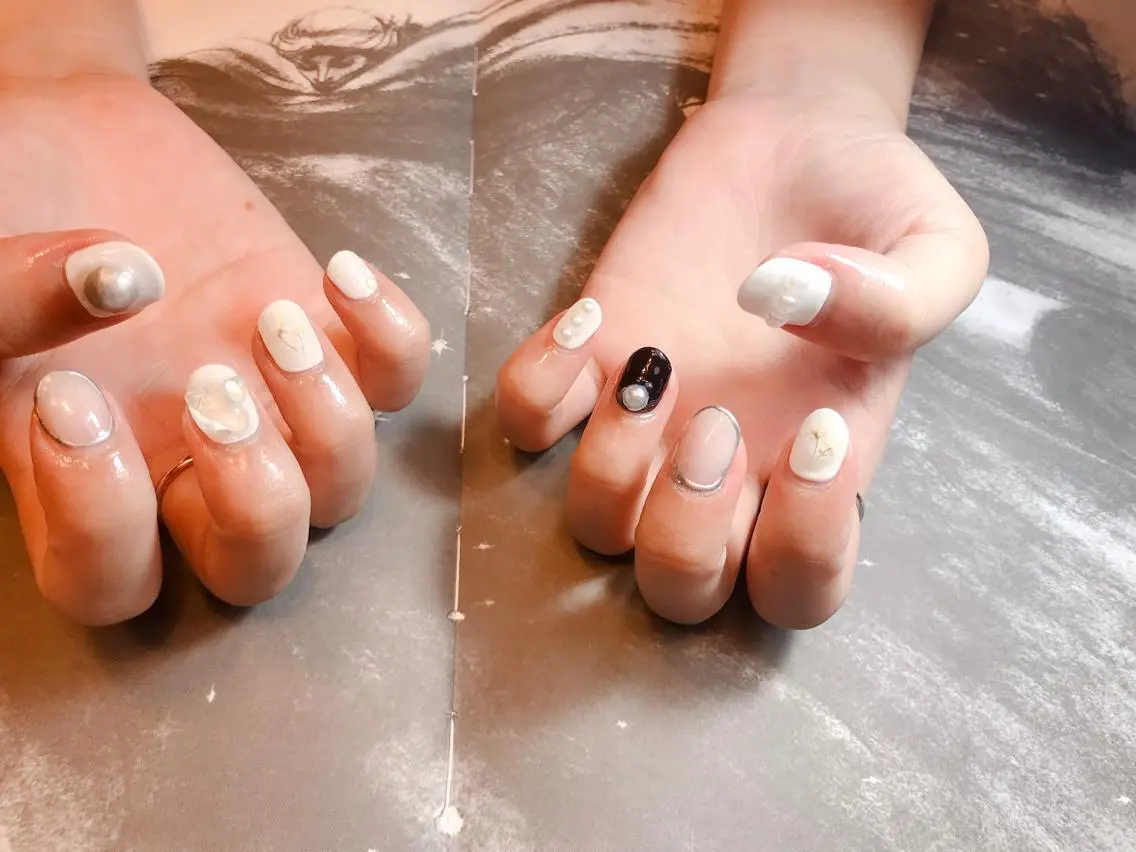 ネイル ニュアンスネイル owlnail /持込みデザイン専門のネイルデザイン