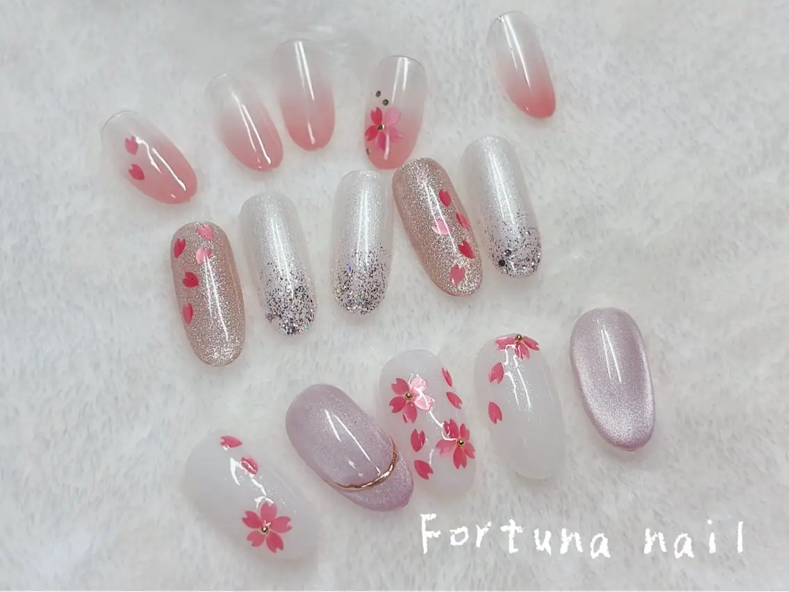 ネイル Nail •Head スパFortunaのネイルデザイン
