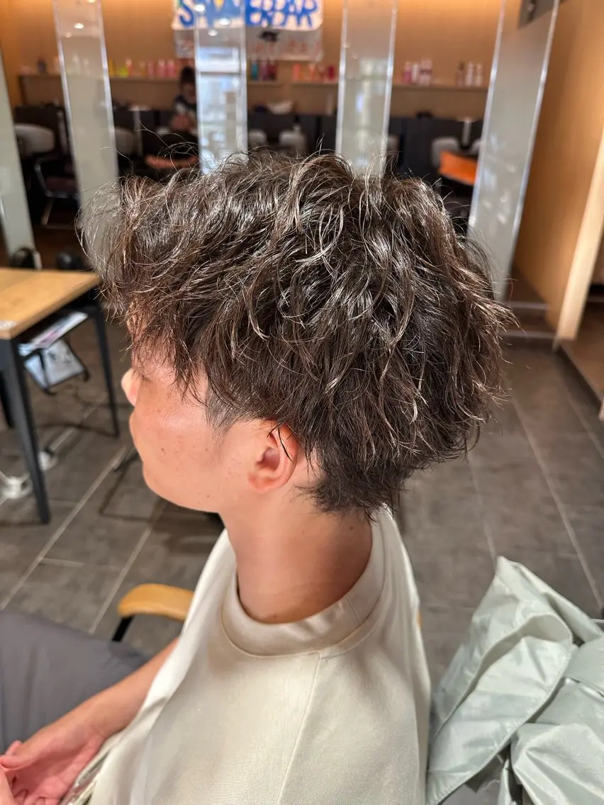 パーマ カットモデル募集中/ まこ‎𖤐 ̖́-‬のヘアスタイル