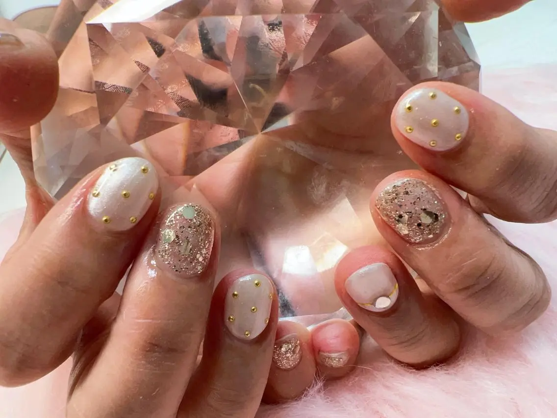 ネイル ブライダルネイル coco nailのネイルデザイン