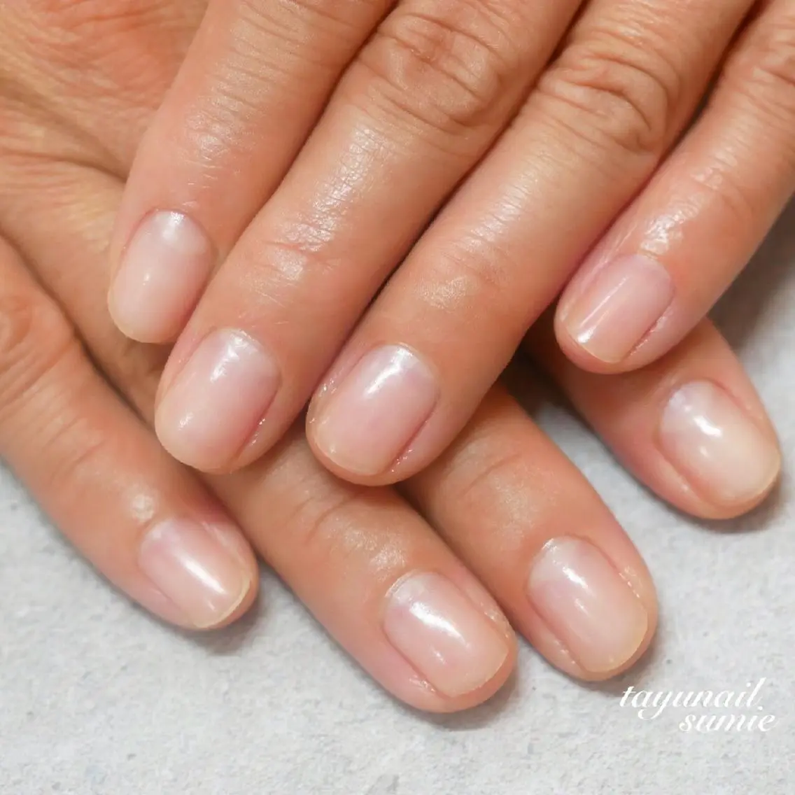 ネイル ブルー ジェルネイル パラジェル 夏ネイル ネイルサロン 【たゆnail】のネイルデザイン