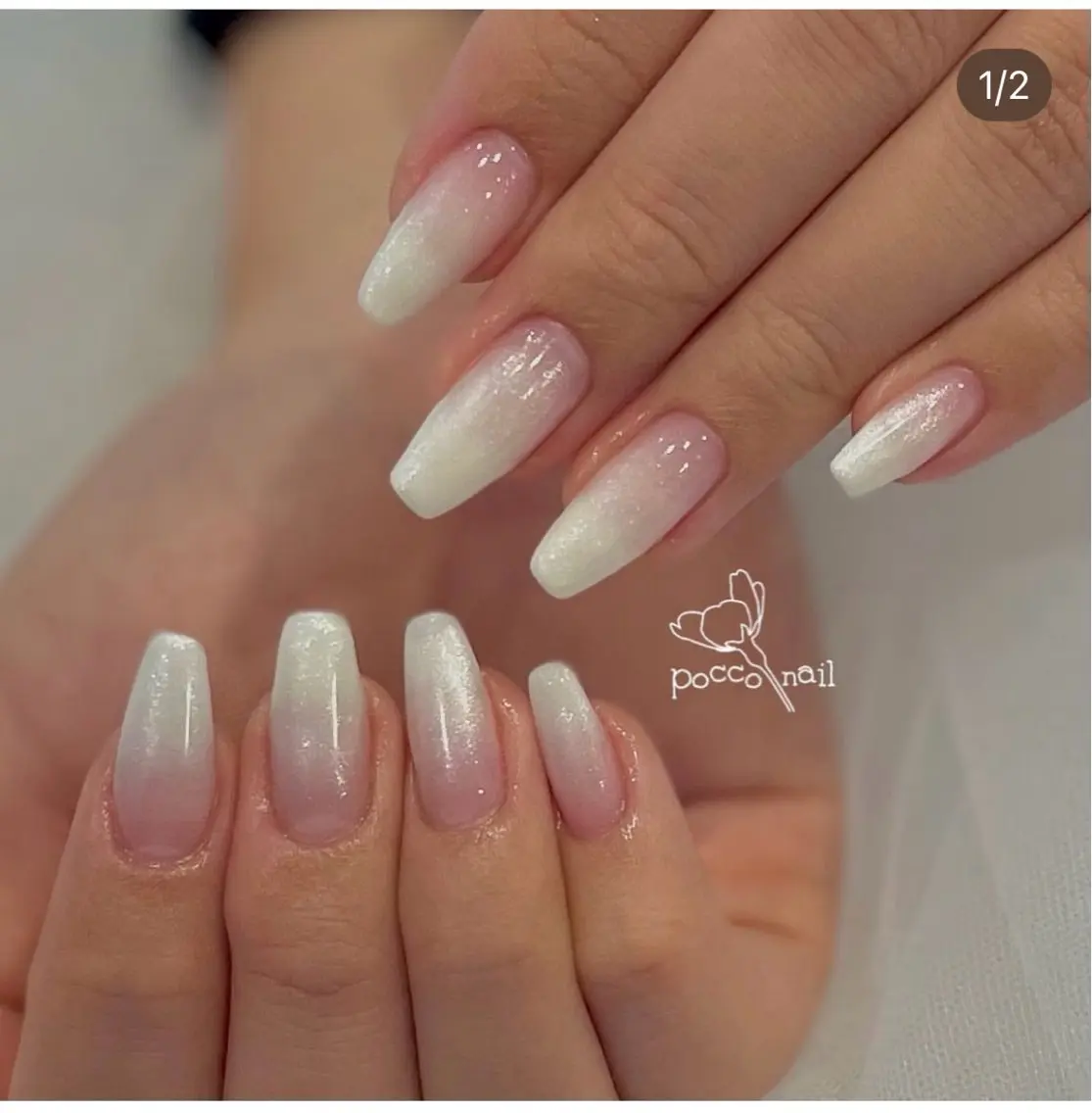 🎀シンプルコース🎀ワンカラー、グラデーション(自他店オフ込み)の写真