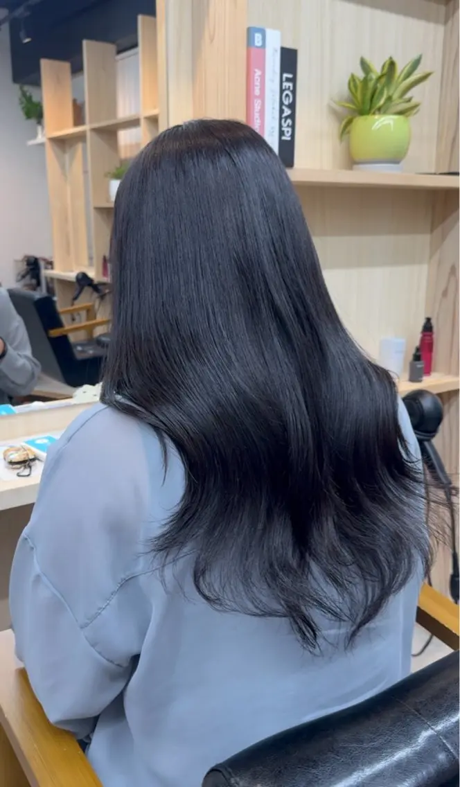 ロング カラー ヘアアレンジ ヘアカラー TOA/ 福岡JIL BLANのヘアスタイル