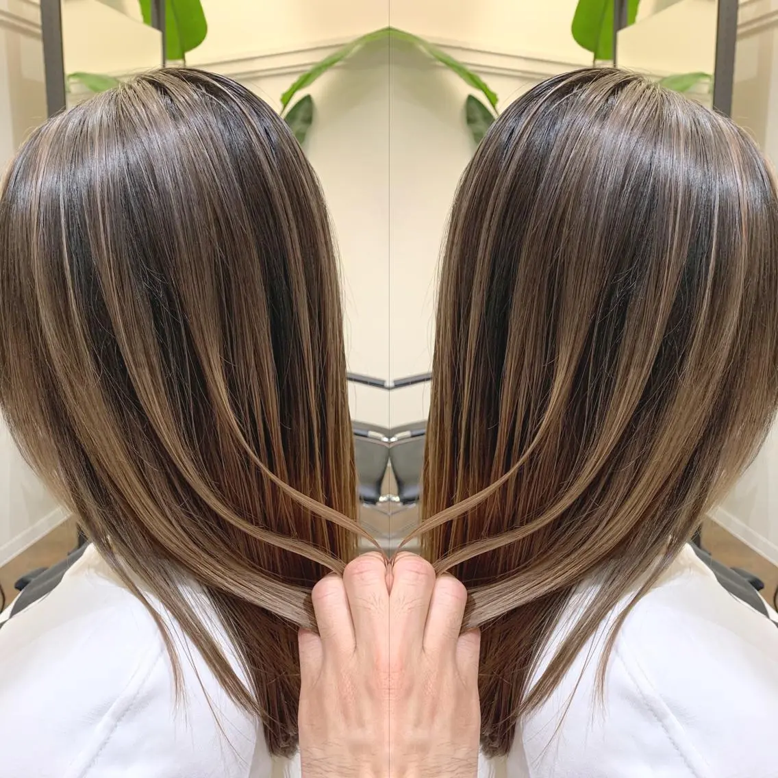 デザインカラーコース（グラデーション、インナーカラー、バレイヤージュ、などの写真