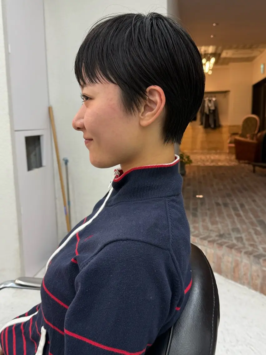 ショート ショートヘア ショートカット 塚本航のヘアスタイル
