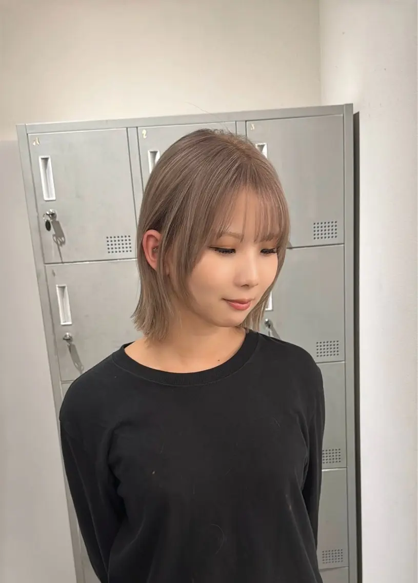 ミディアム カット ヘアカラー 【天満で1番の艶髪】 髪質改善🌹釣本竜哉のヘアスタイル