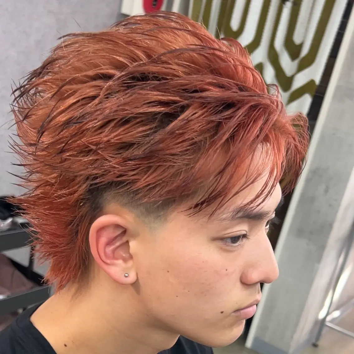 ショート カラー メンズ カラー特化/海外系/ ハイライト/豊閃のヘアスタイル