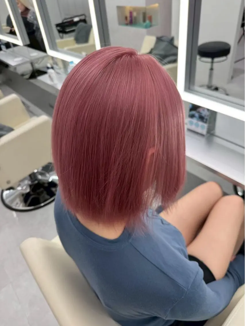 カラー ヘアカラー tace新宿 あおいのヘアスタイル