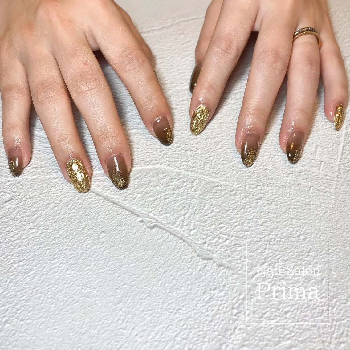 ミディアム ネイル SalonPrima 西院Nail&Eyeのネイルデザイン