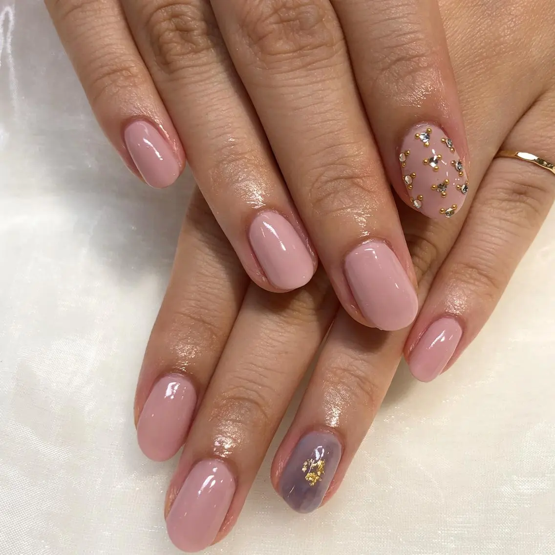 ネイル ハンドネイル 新井 ひなののネイルデザイン