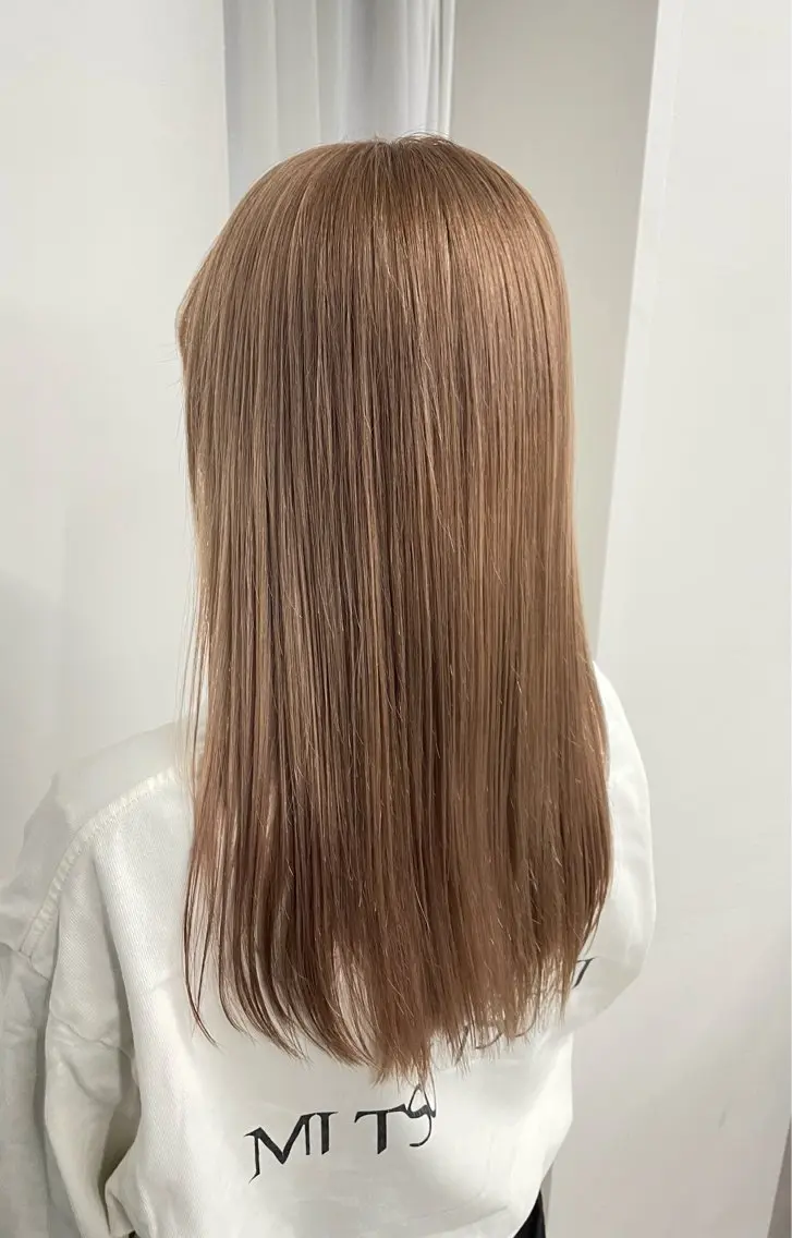 ロング ヘアカラー よしかど こーしのヘアスタイル