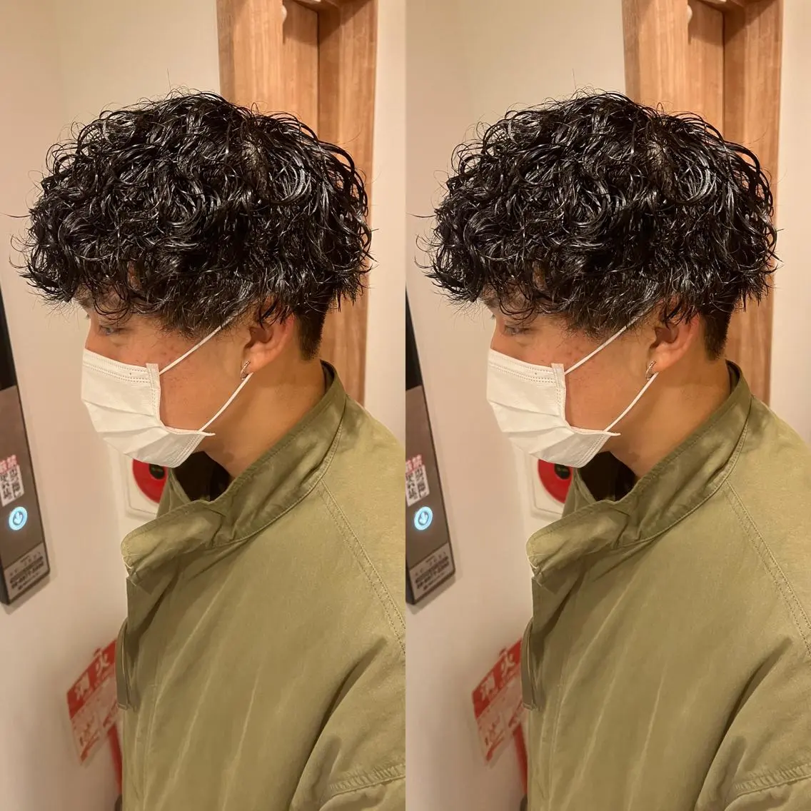 ⭐️ミニモ限定パーマ⭐️カット+波巻きパーマの写真