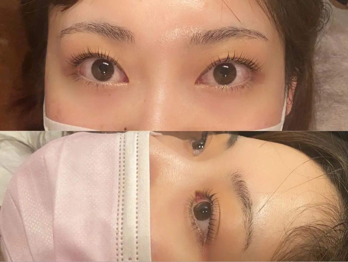マツエク・マツパ 一重×まつ毛パーマ ｅｙｅｌｉｓｔ 🖤ｋａｍｉのマツエク・マツパデザイン