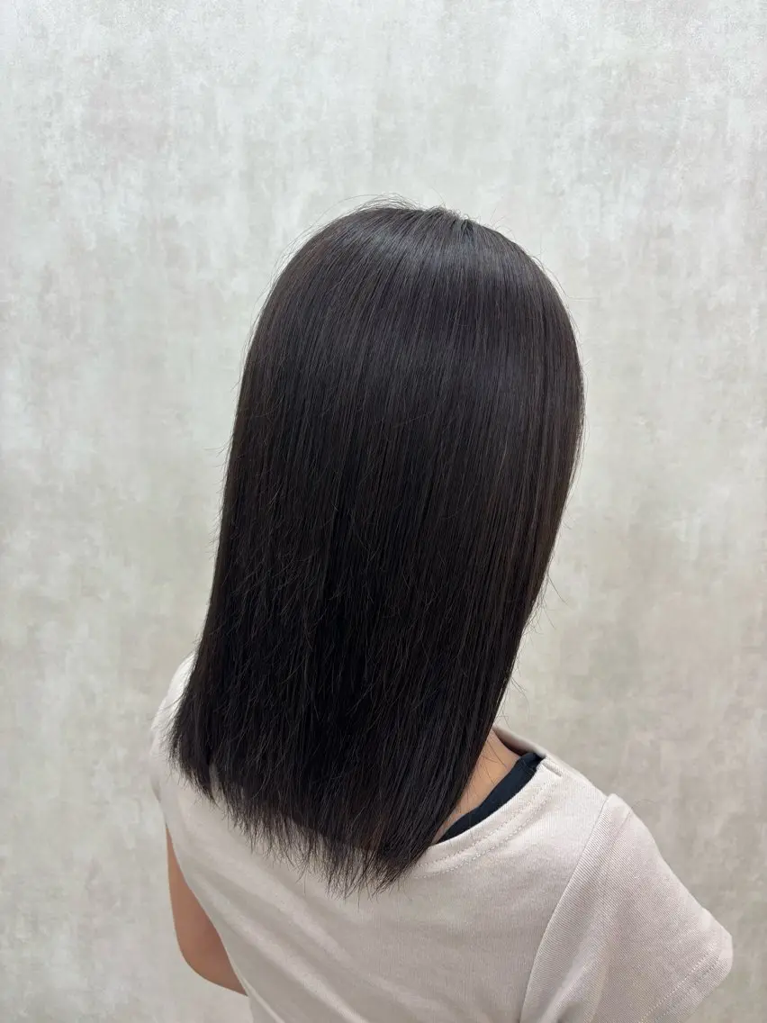 カラー ヘアカラー 梅原 結唯のヘアスタイル