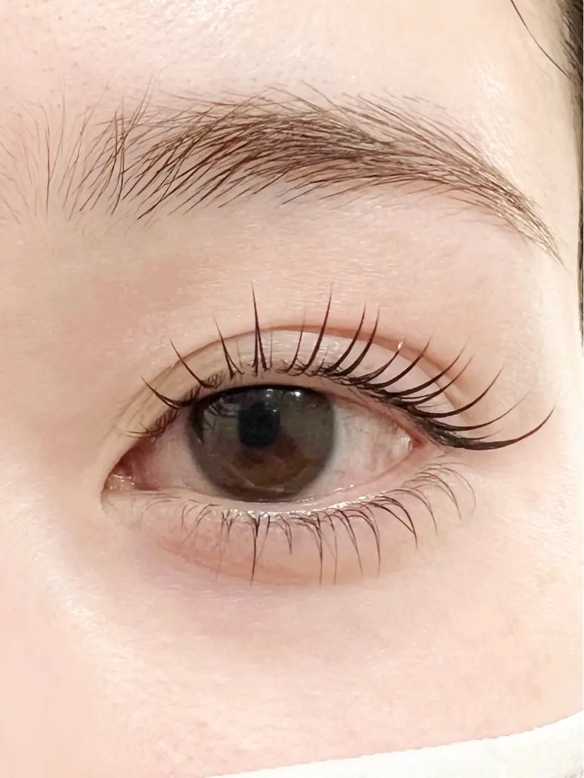 【ダメージレス✨潤い上下まつげパーマ(ケア付き)】8800円の写真