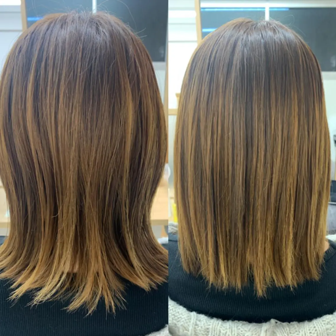 ミディアム 齊藤 来美のヘアスタイル