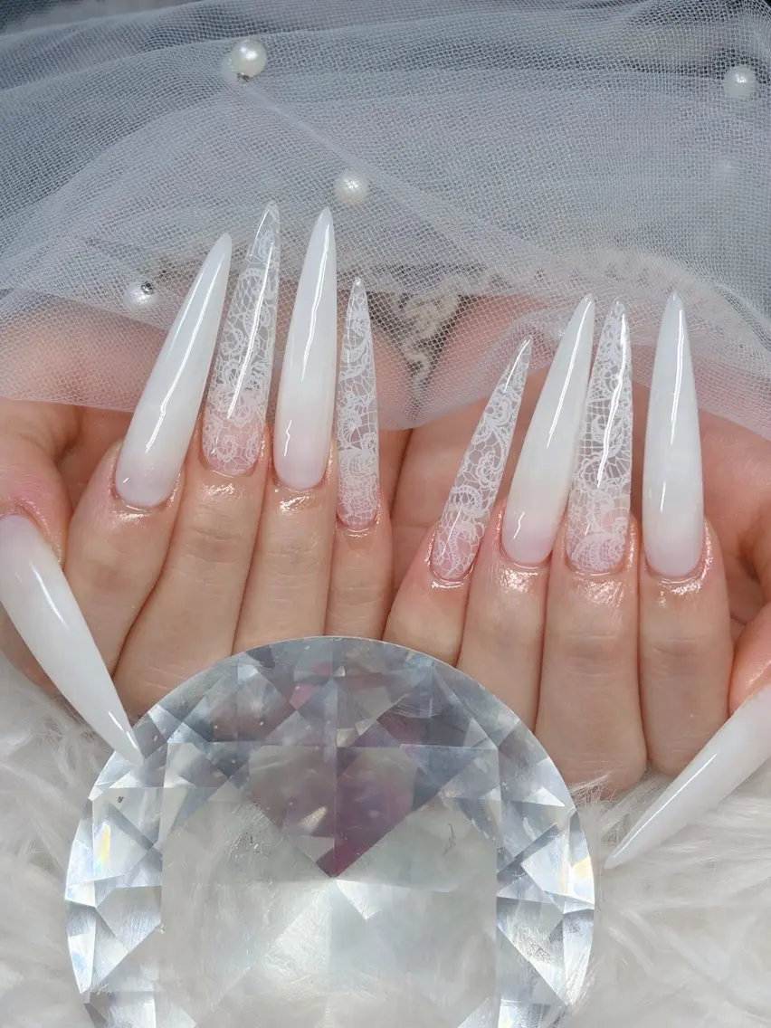 ネイル アートネイル オーロラネイル チークネイル 長さ出し フットネイル ハンドネイル Chan nailsのネイルデザイン
