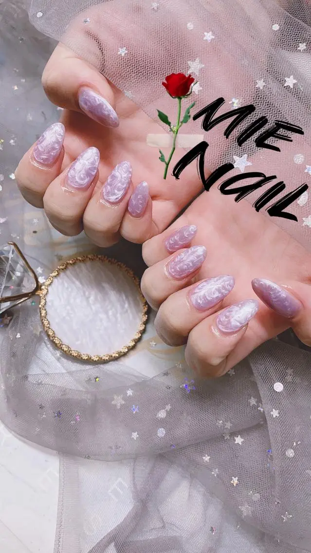 モヤモヤネイル💅流行りの写真