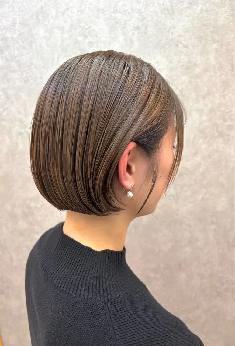 ショート カラー カット ヘアカラー トリートメント 【enil代表】 杉林和哉のヘアスタイル