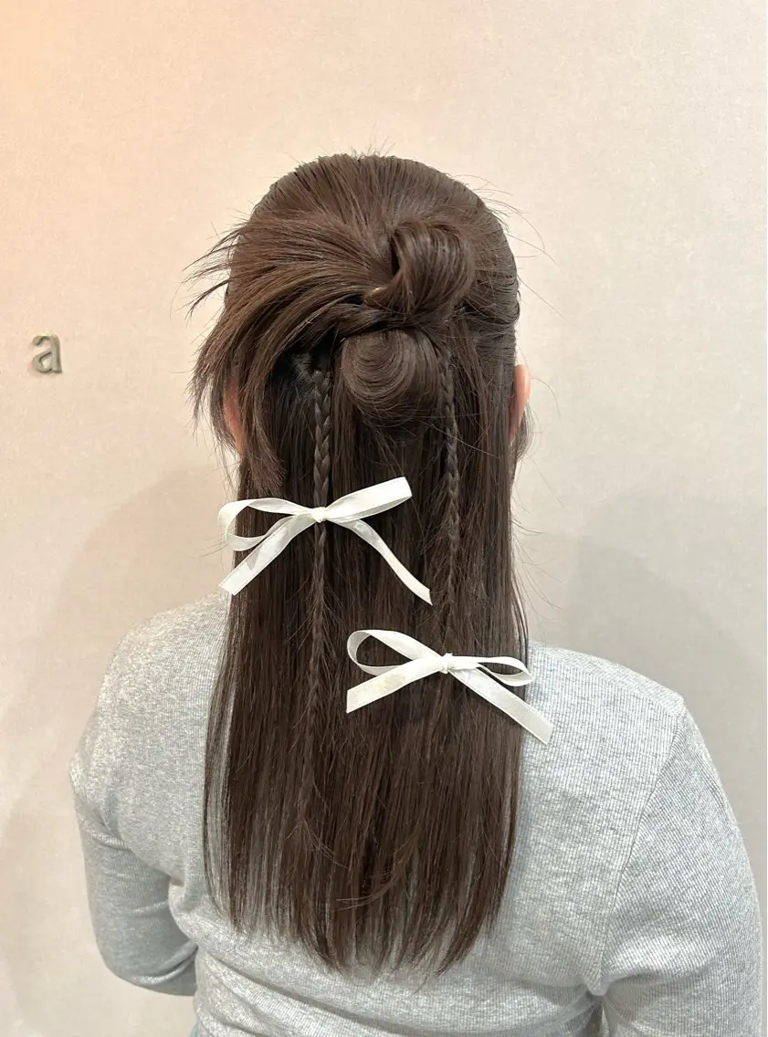 セミロング Mila Hazukiのヘアスタイル