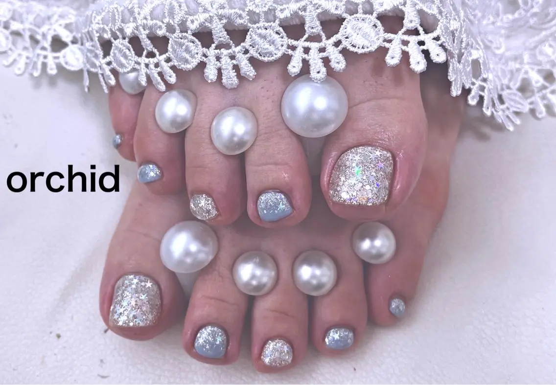 ネイル orchid ♡オーキッドのネイルデザイン