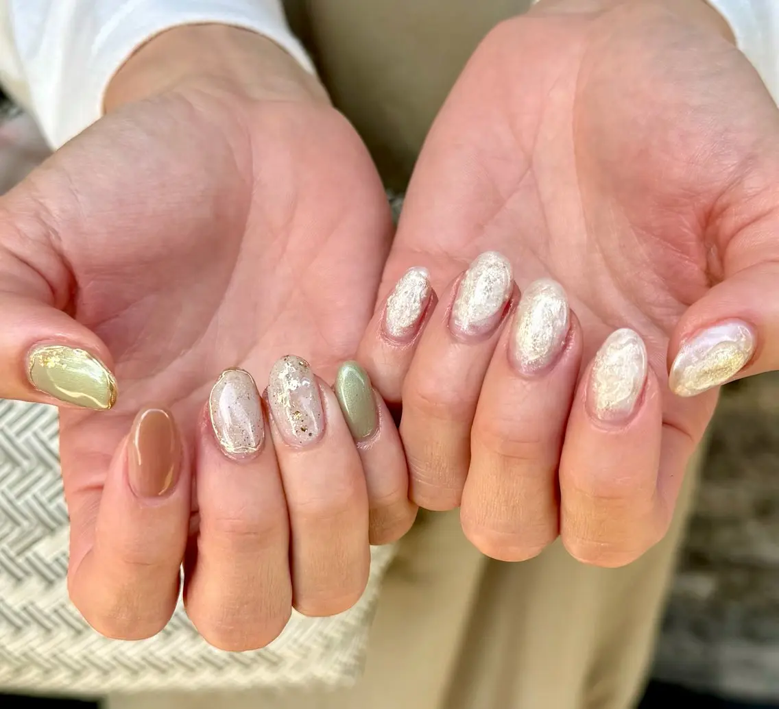 ネイル ハンドネイル HazeGrass NAILのネイルデザイン
