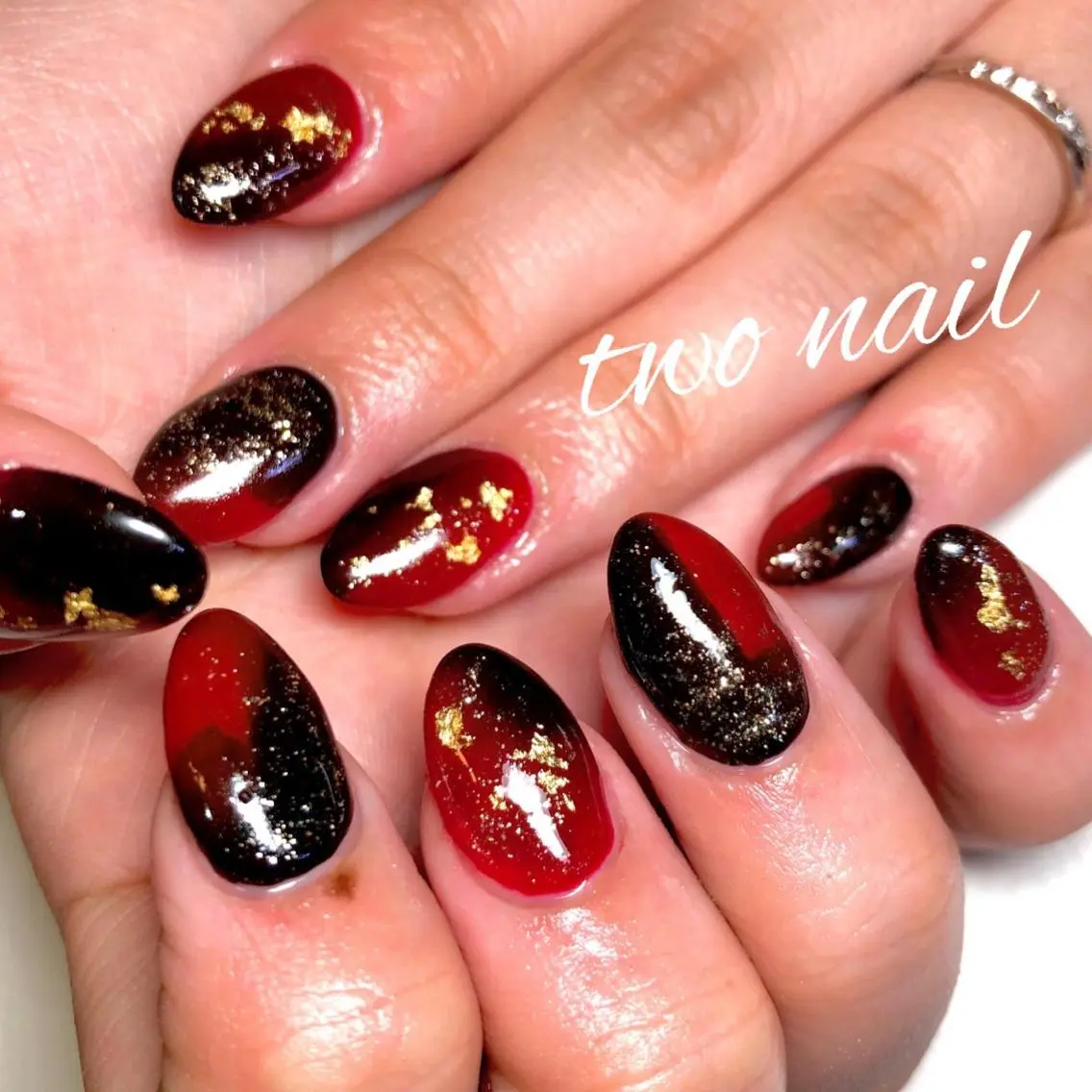 ネイル 成人式 two nailのネイルデザイン