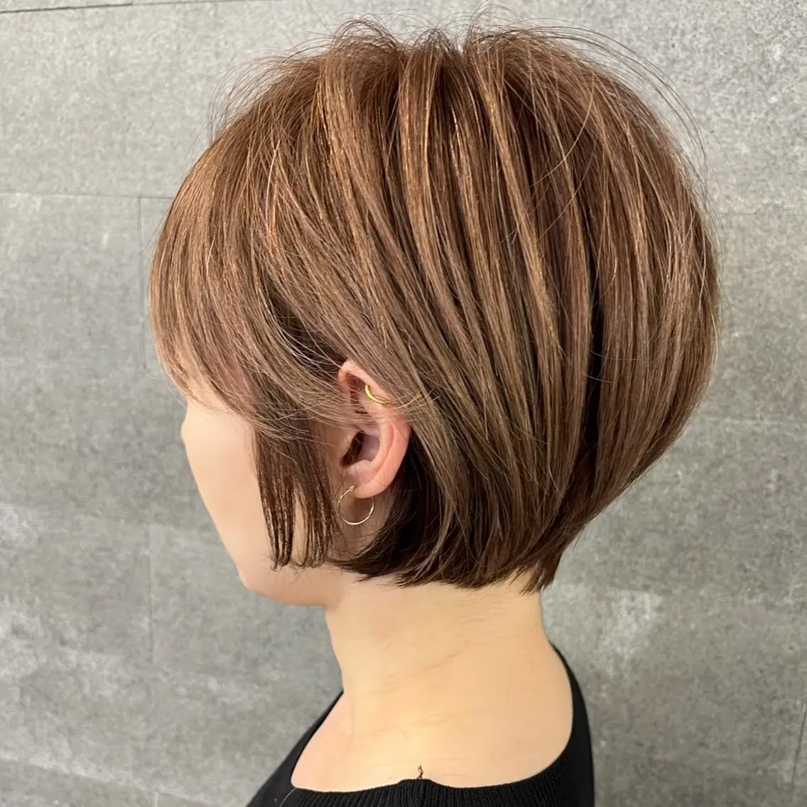 髪や頭皮に優しいイノアカラーを使った白髪ぼかし🌟の写真