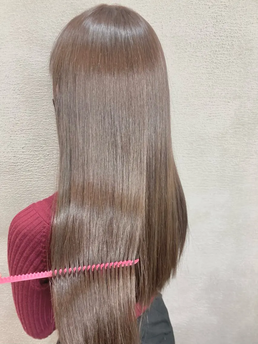 ロング カラー 豊中/メンズ特化 岡田 龍之介のヘアスタイル
