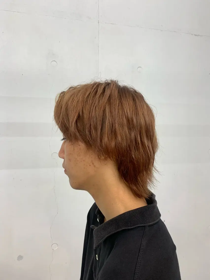 ショート カラー メンズ katz升田 大稀のヘアスタイル