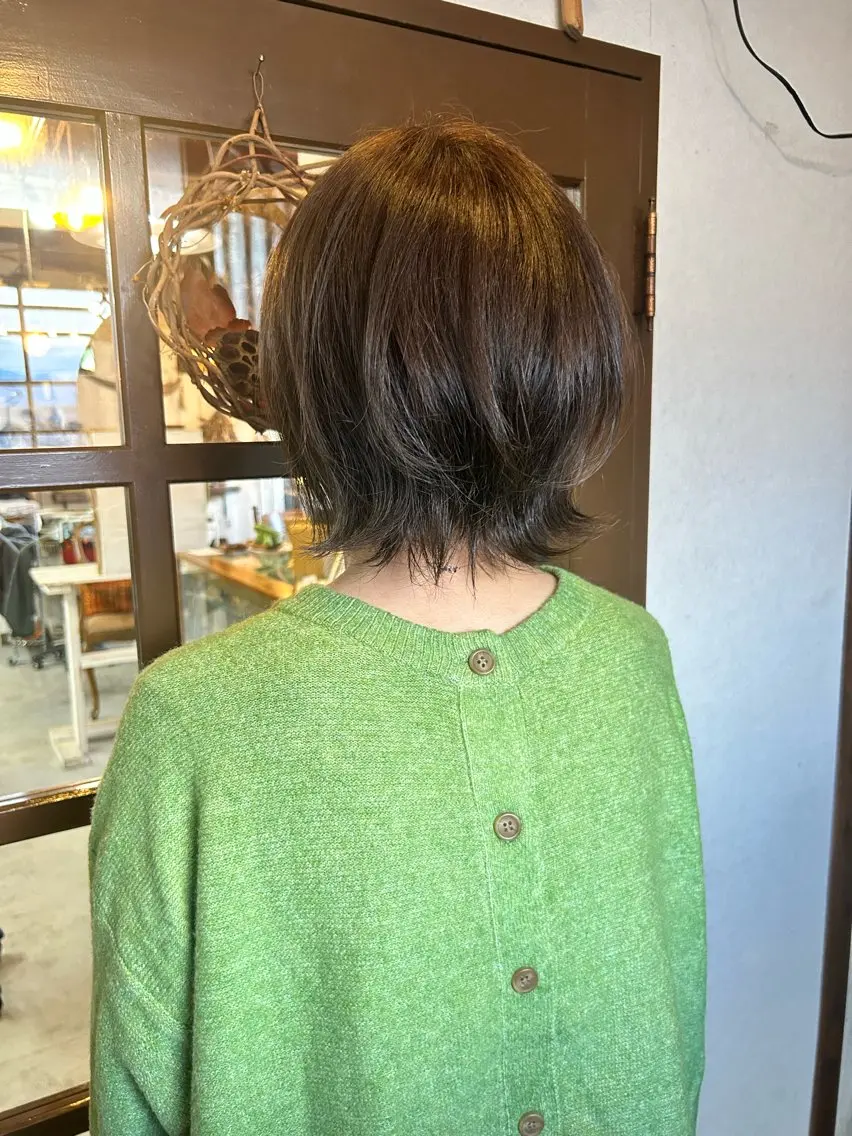 カラー ベージュカラー 透明感カラー オリーブベージュ ヘアカラー ヘッドスパ minami 🐣のヘアスタイル
