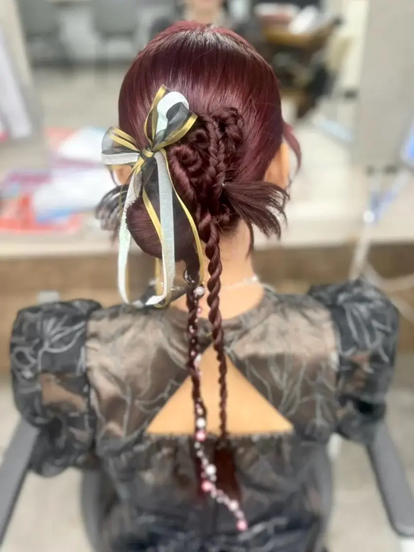 💝 【 👑ヘアセット💎 】結婚式 / 二次会 / イベント / 推し活など どんなスタイルも🙆🏼‍♀️の写真