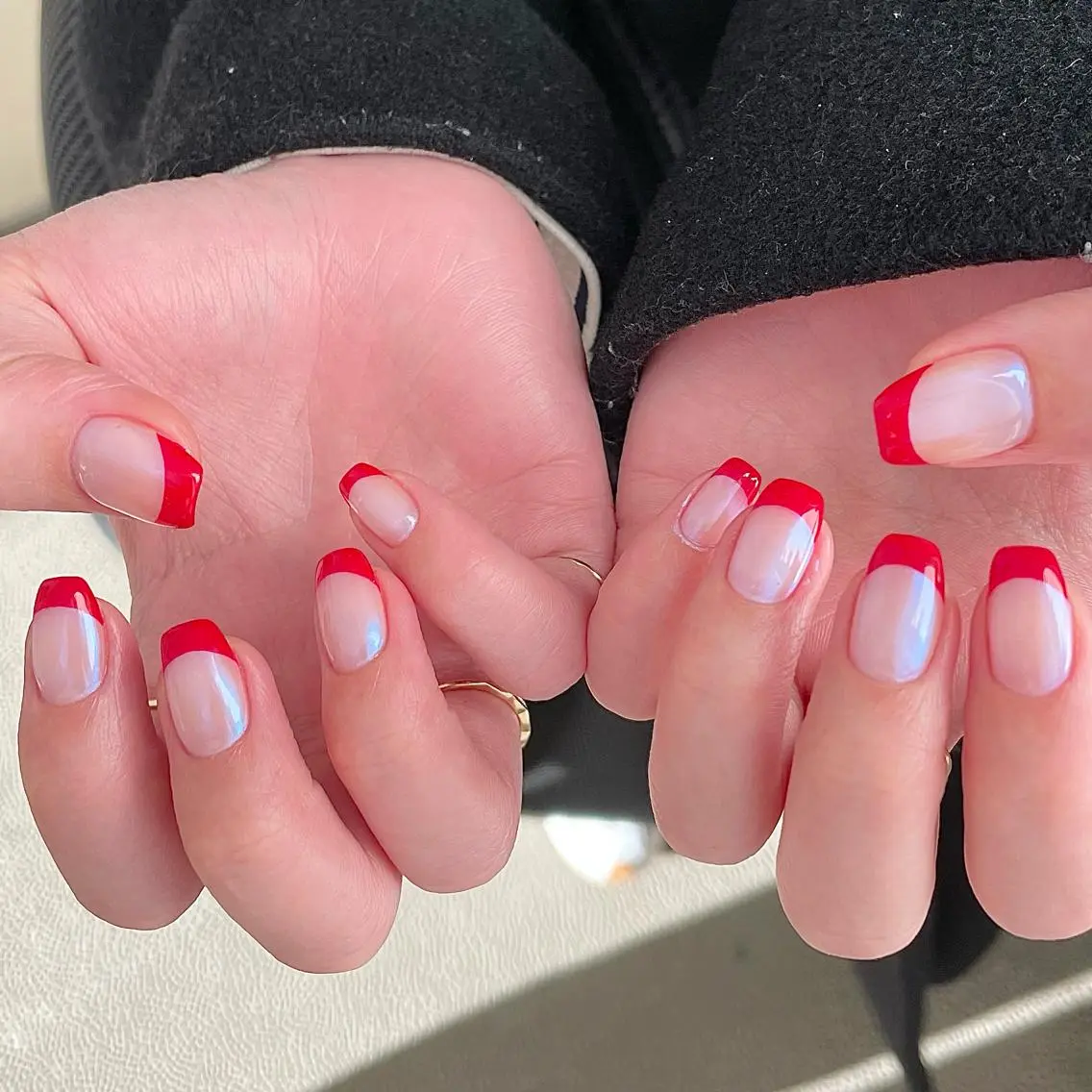 ネイル フレンチネイル ハンドネイル Nailsalon BLOOM🌷 山崎のネイルデザイン