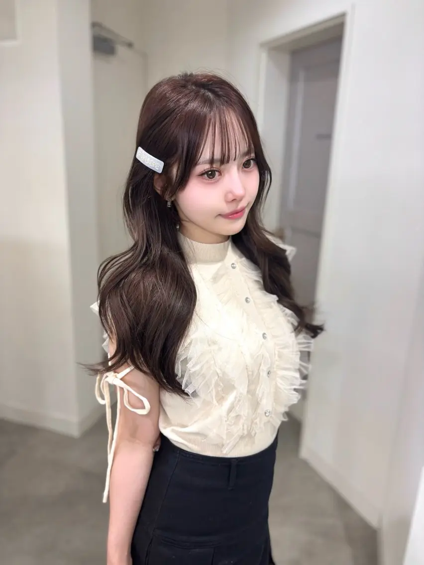 カラー ブラウンカラー ラベンダーカラー カット ヘアカラー トリートメント 透明感カラー ♡𝐒𝐚𝐤𝐢♡のヘアスタイル