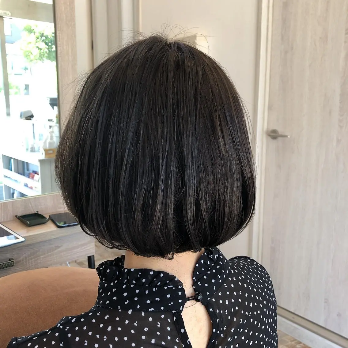 カット＋オーガニックトリートメントの写真