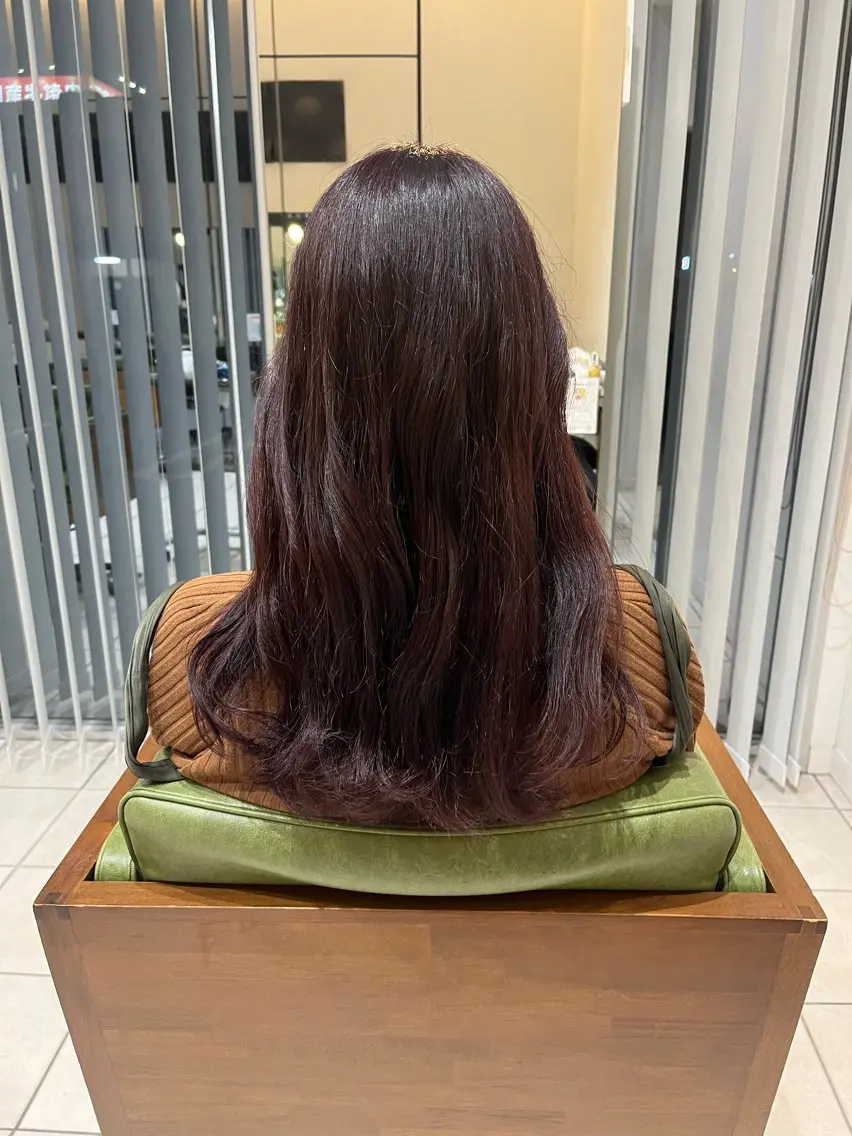 ロング 中村 彩奈のヘアスタイル