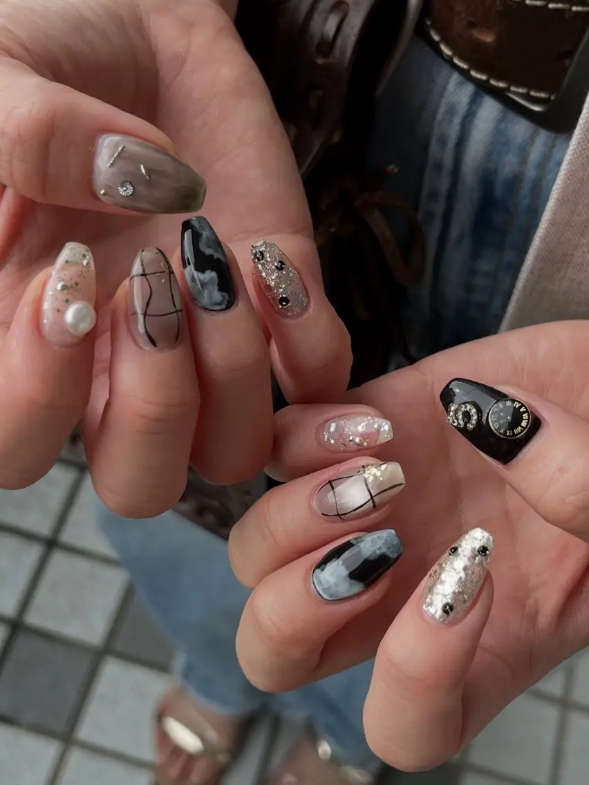 ネイル 持ち込み Momonails Ayanoのネイルデザイン