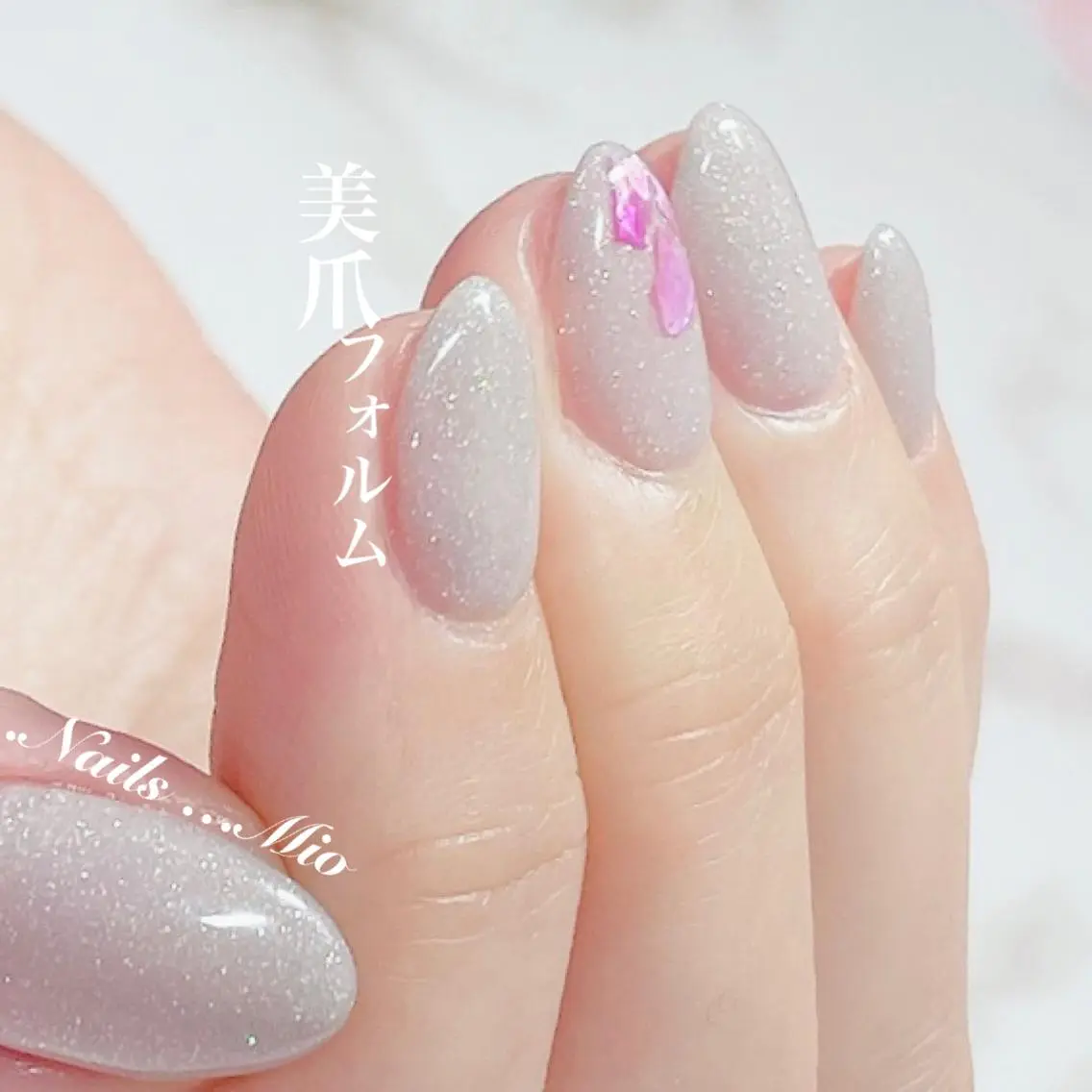 ネイル アートネイル ワンカラーネイル .Nails Mio 赤羽西ネイルサロンのネイルデザイン